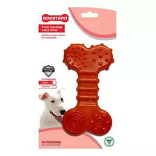 Brinquedo Mordedor Pra Cães Resistente Odontopet Osso Flat G