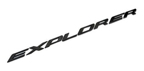 Letras Negras Emblema Para Capot Ford Explorer Foto 3