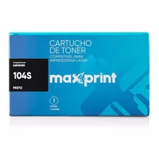 Toner Maxprint 5612159 Compatível Samsung Mlt-d104s Preto