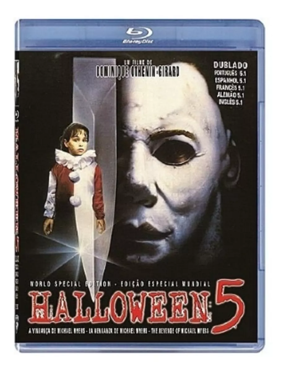 Halloween 5, A Vingança M. Myers / Dublado / Blu-ray-bd5063