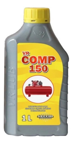 Vr Lub Comp 150 Óleo Para Compressor De Ar 1 Litro