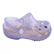 Sandália Babuche Glitter Pantufa Infantil Feminino Masculino