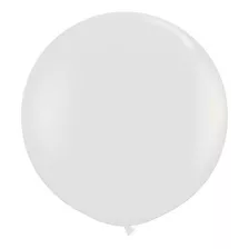 Big Balão 25 Polegadas Art-latex 1und Cor Branco