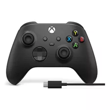  Controle Sem Fio Microsoft Xbox Preto Series X S Cabo Usb-c