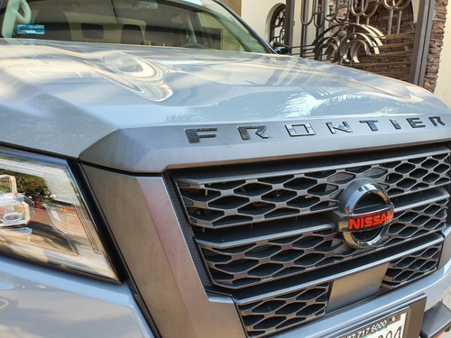 Letras Logotipo Nissan Frontier Pro 4x  2021 - 2023 Parrilla Foto 6