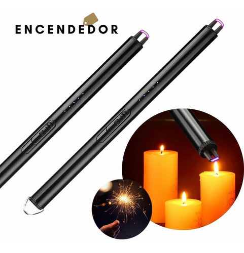 Encendedor Eléctrico De Cocina Recargable Usb Doble Arco