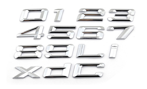 3d Letras Coche Emblema Pegatina Insignia 125d 320i Para Foto 2