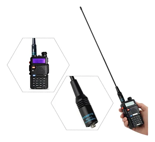 Antena Na771 Para Handy Baofeng Nagoya  Uv5r Flexible Uv 82