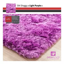 Tapete Silk Shaggy Luxo Fio De Seda Sob Medida 2,00x1,50