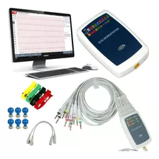 Aparelho Eletrocardiograma Portátil Contec Ecg 12 8000g