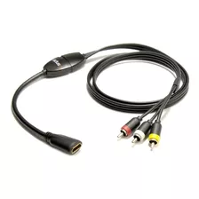 Pac Hdmi Para Componer Cable Adaptador A/v, Negro