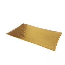 Ropa De Aluminio De Tela De Color Dorado Con Malla Metálica