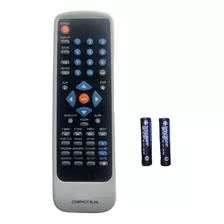 Controle Remoto Dvd Compact Slim Image Compatível Com Pilhas