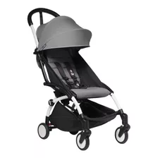 Carriola De Paseo Babyzen Yoyo² +6 2020 Grey Con Chasis Color Blanco