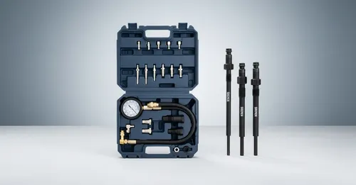 Kit Bremen: Compresómetro Motores Diesel 19 Pz 8653 Dgm + Adaptadores Diesel Mercedes Benz 8654