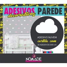 Adesivo Nuvem Para Parede Decorativo 