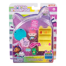 Conjunto De Móveis Gabby's Dollhouse Gabby - Baby Box