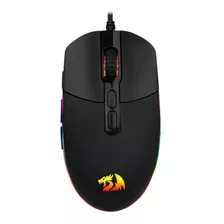 Mouse Gamer De Juego Redragon Invader M719-rgb Negro