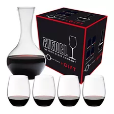 Set Riedel Serie O Decanter + 4 Vasos