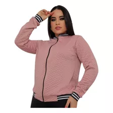 Jaqueta Blusa Feminino Bomber De Frio Matelasse