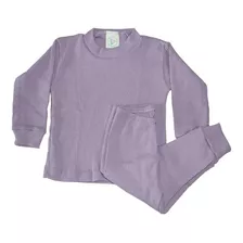 Kit 10 Pçs Canelado 100% Algodão Conjunto Bebe Blusa + Calça