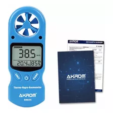 Termo-higro-anemômetro Com Certificado De Calibração - Kr825