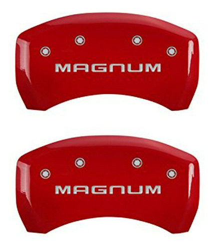 Cubiertas De Pinza Mgp 'magnum' Rojas, (set X4) Foto 2