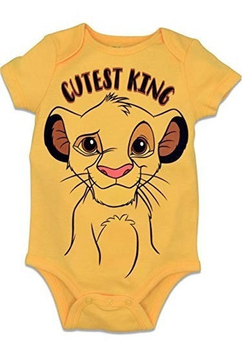 Body Bebê Rei Leão Simba Roupinha Bori Bodie