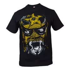 Playera Pentagono Lucha Libre Luchador Premium Algodon B5