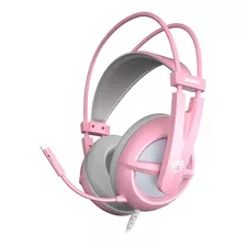 Audífonos Gamer Rosa 7.1 Somic G238 Pink Gaming Headset Led