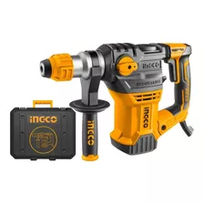 Martelete Eletropneumático Ingco Tools Industrial Rh150028 Amarelo Frequência De 50hz/60hz Com 1500w De Potência 220v-240v