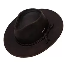 Sombrero Australiano Cuero Engrasado Lagomarsino