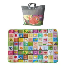 Tapete Tatame Infantil Bebê Educativo 120x180 Com Bolsa