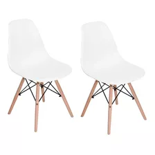 Set 2 Sillas Eames Minimalista Urban Design, Comedor Oficina