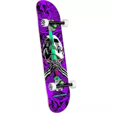 Powell Peralta Skull & Sword Complete Skateboard - Púrpura 7