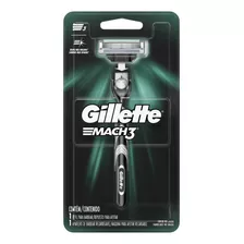 Aparelho De Barbear Gillette Mach3 + 1 Carga