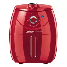 Fritadeira Air Fryer Antiaderente Sem Óleo 4l Lenoxx Cor Vermelho Frequência 60hz 110v