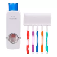 Dispenser Pasta Dental Porta Cepillo 2 En 1 Soporte Touch Me