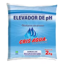 Barrilha Leve Elevador De Ph Para Piscina Cris Água 2 Kg