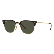 Lentes De Sol Irregular New Clubmaster Green Ray-ban