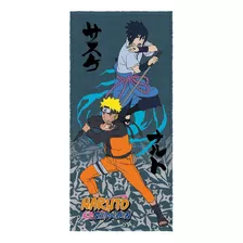 Toalha Banho Infantil Felpuda Estampada Anime Desenho Naruto