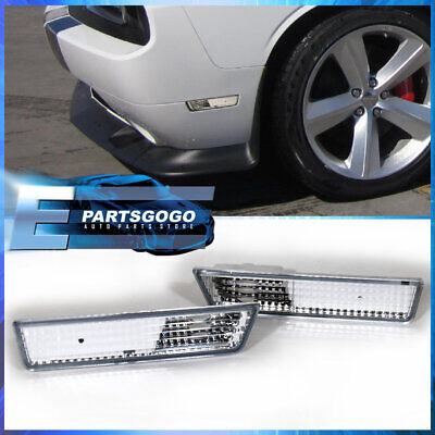 08-2010 Dodge Challenger Rear + Front Side Marker Bumper Aac Foto 4