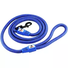 Comfortable Shock Absorbing Blue Ft Dog Rope Leash Fea...