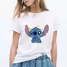 Camisa Lilo E Stitch Fofo Olho Grande