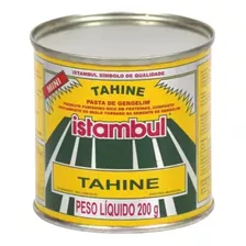 Tahine Istambul Pasta De Gergelim Mini Lata 200g - Original