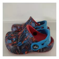 Crocs Spider Man C5 Usa Importadas Muy Poco Uso