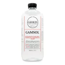 Gamsol Trementina Para Oleo Sin Olor 946 Ml Color Del Óleo Transparente