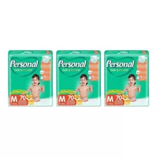 Personal Soft & Protect Fralda Infantil M C/70 (kit C/03)
