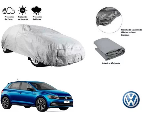 Funda Cubreauto Afelpada Premium Vw Polo Gti 2023 Foto 2