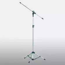 Pedestal Girafa Cromado Para Microfone Vector Pmv-01-c Sht